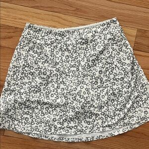 G/FORE Gray and White Patterned Skort